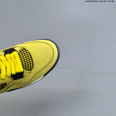 Jordan Air Jordan 4 Retro Tour Yellow Black White EU 40-47 5 Basketball - Men's (BS-66243)
