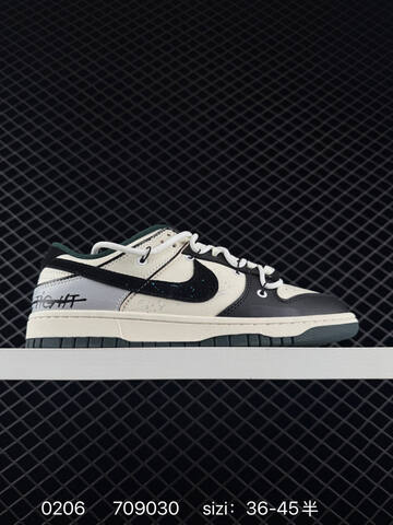 Nike SB Dunk Low Black White Pink EU 36-45 5 Skate - Unisex (BS-72807)