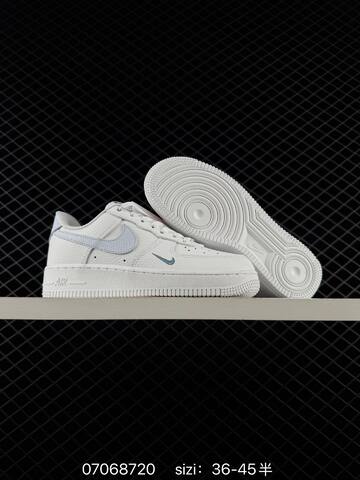 Nike Air Force 1 07 Low White Light Blue EU 36-45 Casual - Unisex (BS-70390)