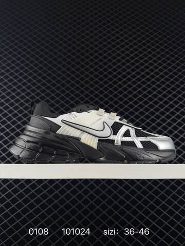 Nike V2K Run White Silver Cream Black EU 36-46 Running - Unisex (BS-73258)