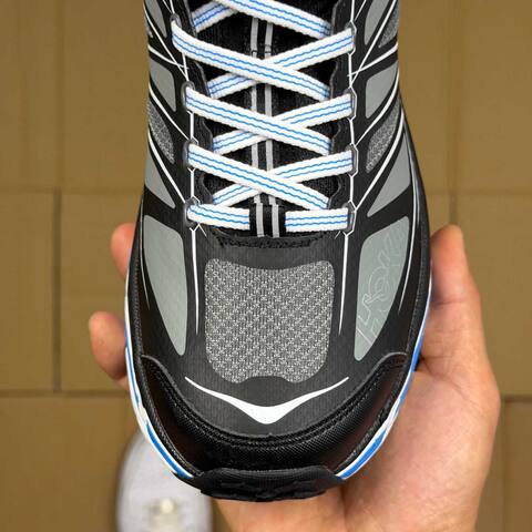 HOKA ONE ONE Mafate Speed 2 Black Grey Blue White Trail Shoe Trail Running Sneakers (BS-86893)