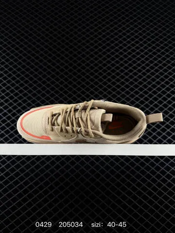 Nike Air Max 90 Beige Tan With Orange Accents EU 40-45 Lifestyle - Men s BS-71778