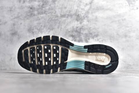 Nike P-6000 Grey Silver Cream White Blue Running Shoe (BS-59692)
