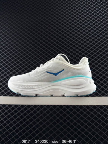 HOKA ONE ONE Mafate Speed 9 White Light Blue EU 36-46 Running Shoe Running Sneakers - Unisex (BS-86487)