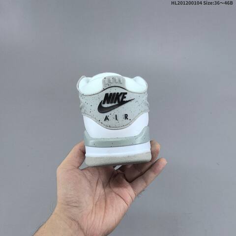 Jordan Air Jordan 4 RM White Cement 36 46 Basketball - Unisex (BS-67124)