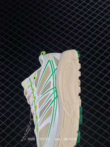 HOKA ONE ONE TOR SUMMIT 36 White Beige Neon Green EU 36-45 Running Shoe Running Sneakers - Unisex (BS-86408)