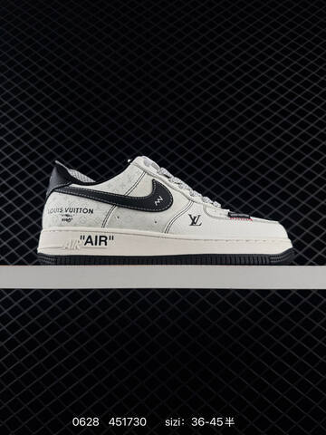 Nike Air Force 1 Low Off White Black EU 36-45 Sneaker - Unisex (BS-70543)