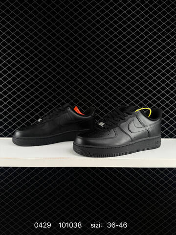 Nike Air Force 1 07 Low Black 36-46 Casual - Unisex (BS-71773)