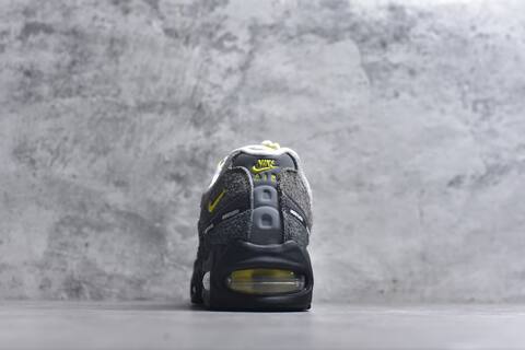 Nike Air Max 95 Grey White Black Yellow Sneaker (BS-59638)