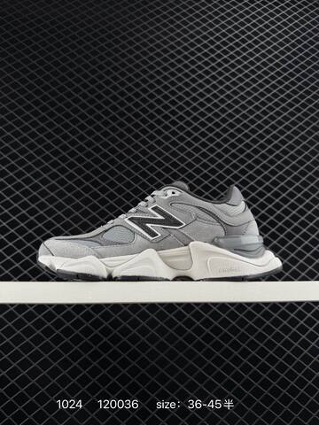 New Balance 9060 Grey White Black EU 36-45 Sneaker - Unisex (BS-82684)