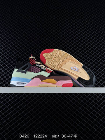 1OFF-WHITE x Jordan Air Jordan 4 h 36-47 122224 HV1278 Lifestyle - Unisex BS-79404