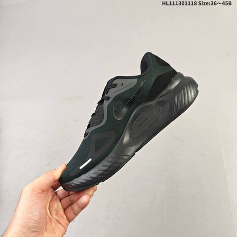 Nike Air Zoom Structure 26 HJ1102-001 Black Dark Grey EU 36-45 Running Shoe - Unisex (BS-63544)