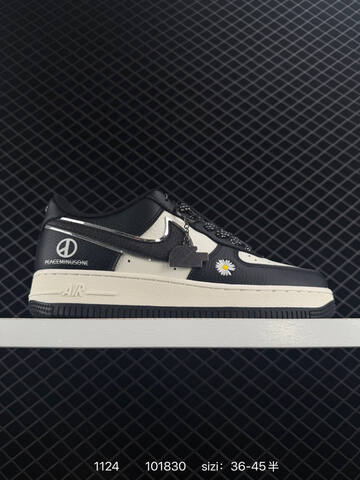 Nike Air Force 1 07 Low Black White EU 36-45 Lifestyle - Unisex (BS-74023)