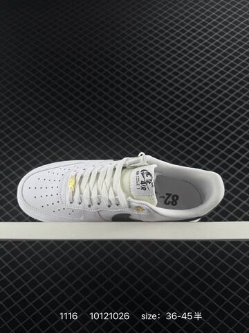 Nike Air Force 1 Low White Burgundy 36-45 5 Lifestyle - Unisex (BS-74185)