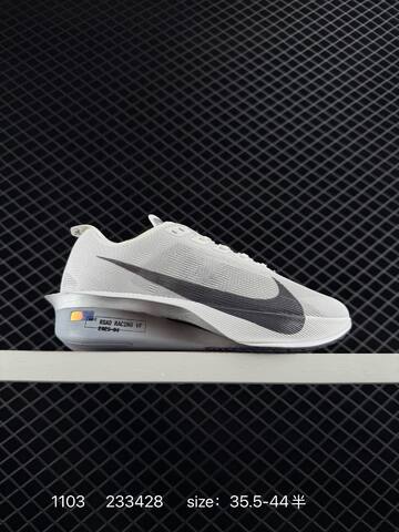 Nike ZoomX Vaporfly NEXT 4 HF6412-100 White Black With Light Blue And Orange Accents EU 35 5-44 5 Running - Unisex (BS-74405)