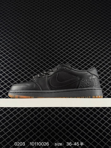 Jordan Air Jordan 1 Low Travis Scott DIY XS2025 DF24 Black Gum Brown EU 36-45 Sneaker - Unisex (BS-79724)