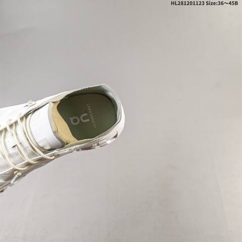 On Cloud 6 Coast White Grey EU 36-45 Running Shoe Running Sneakers Unisex BS-69785