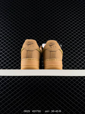 Nike Air Force 1 Low Wheat Tan Gum Yellow EU 36-45 Sneaker - Unisex BS-70596