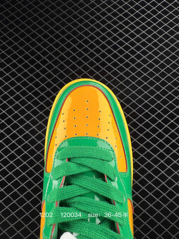 Nike Air Force 1 07 Green Yellow Red EU 36-45 5 Lifestyle - Unisex (BS-73889)