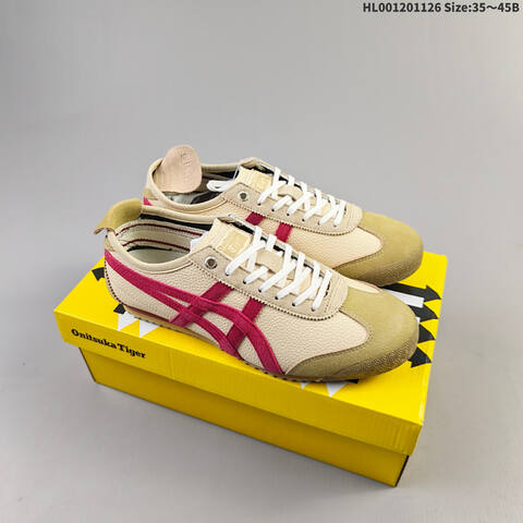 Onitsuka Tiger Mexico 66 SD Cream Black Orange 35-45 Sneaker Casual Sneakers - Unisex (BS-69224)