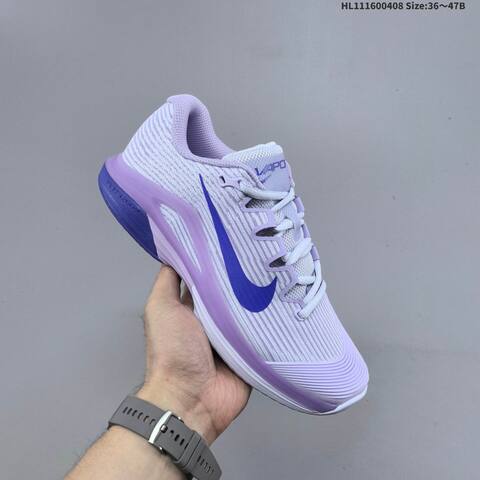 Nike Zoom Vapor 12 HC White Light Purple Dark Purple EU 36-47 Tennis Shoe - Unisex BS-60899