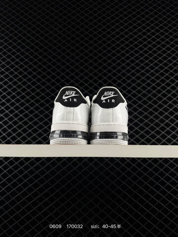 Nike Air Force 1 Low White Black Clear EU 40-45 Lifestyle - Men's (BS-70875)