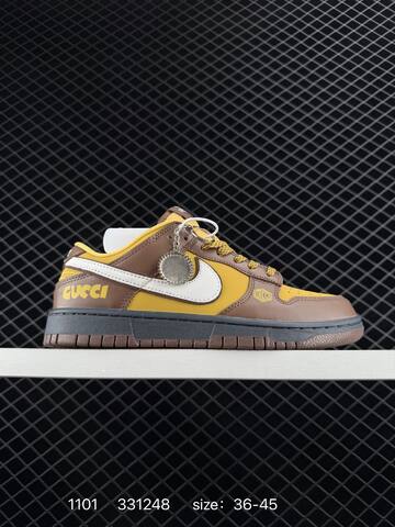 Nike Dunk Low Retro SB Yellow Brown White EU 36-45 Skate - Unisex (BS-74426)