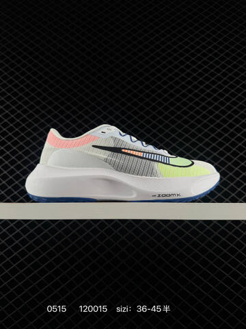 Nike Zoom Fly 5 White Neon Yellow Blue Pink EU 36-45 Running - Unisex (BS-71446)