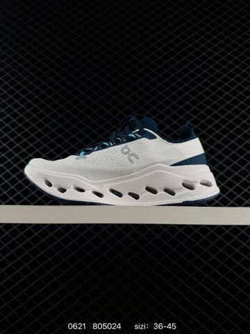 On Cloudsurfer Max White Navy Cyan EU 36-45 Running Shoe Running Sneakers - Unisex (BS-85138)