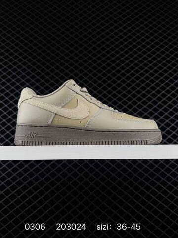 Nike Air Force 1 Low Khaki Brown EU 36-45 Lifestyle - Unisex (BS-72775)
