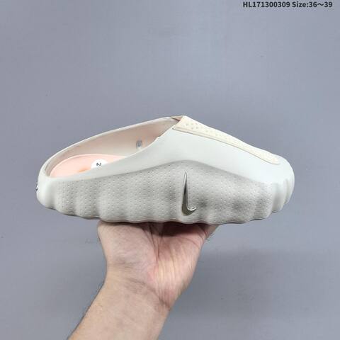 Nike Mind 001 Recovery Slide Light White Light Pink Silver EU 36-39 Slides - Women s BS-61402