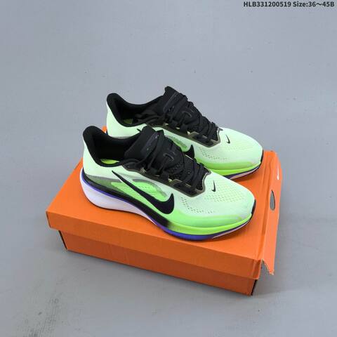 Nike Air Zoom Pegasus 42 Cream Purple Peach Black EU 36-40 Running Shoe - Unisex BS-68079
