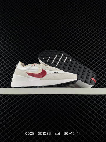 Nike Waffle One Beige Red White Blue Black EU 36-45 Lifestyle - Unisex (BS-71575)