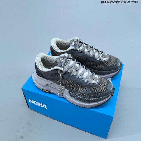 HOKA ONE ONE Mafate X Mafate Speed 4 Black Blue White EU 36-45 Trail Shoe Trail Running Sneakers - Unisex (BS-69347)
