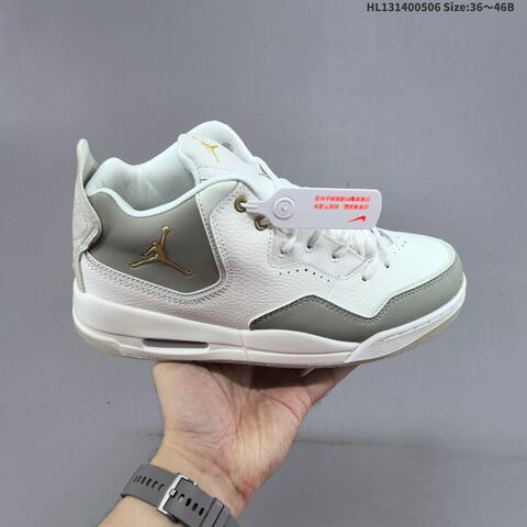 Jordan Courtside 23 White Grey Gold EU 36-46 Casual - Unisex (BS-66025)