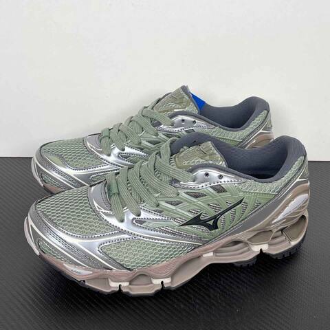 Mizuno Wave Prophecy D1 GA251102 Sage Green Silver Taupe Black Running Shoe Running Sneakers BS-86774