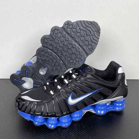 Nike Shox TL Black Blue Silver Casual (BS-87037)