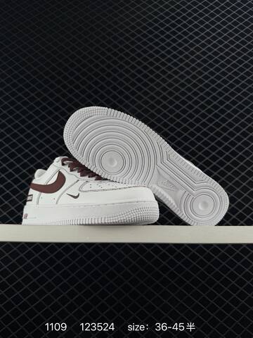 Nike Air Force 1 Low 07 White Brown EU 36-45 Lifestyle - Unisex (BS-74274)