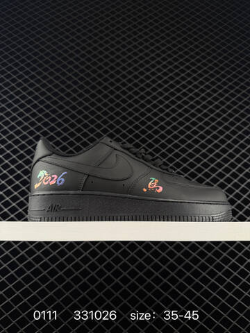 Nike Air Force 1 07 Low White With Multicolor Embroidery 35-45 Lifestyle - Unisex (BS-73190)