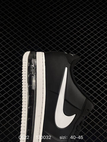 Nike Air Force 1 Low Black White Clear 40-45 Lifestyle - Men's (BS-71301)