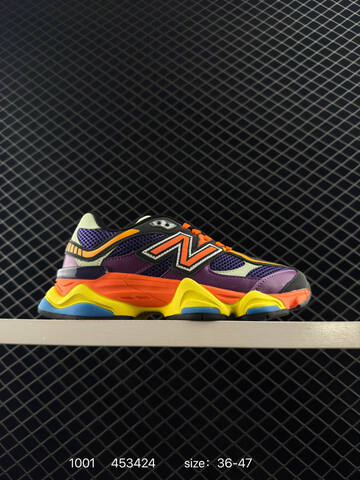 New Balance 9060 Grey Pink Purple Beige EU 36-47 Sneaker - Unisex (BS-82757)