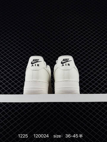 Nike Air Force 1 07 Low White Black 36-45 Casual - Unisex (BS-73501)