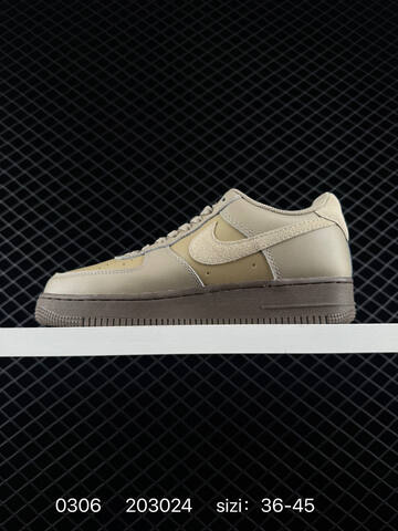 Nike Air Force 1 Low Khaki Brown EU 36-45 Lifestyle - Unisex (BS-72775)