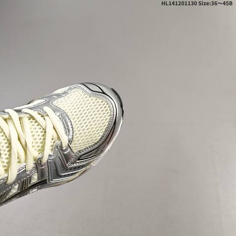 Asics Gel-Kayano 14 Cream Silver Black EU 36-45 Running Shoe Running Sneakers - Unisex (BS-69203)