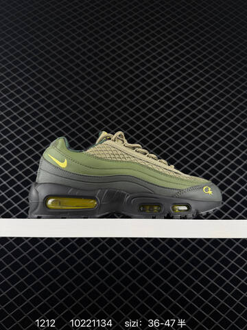 Nike Air Max 95 TT FB2709-010 Black Olive Yellow EU 36-42 5 Lifestyle - Unisex (BS-73742)