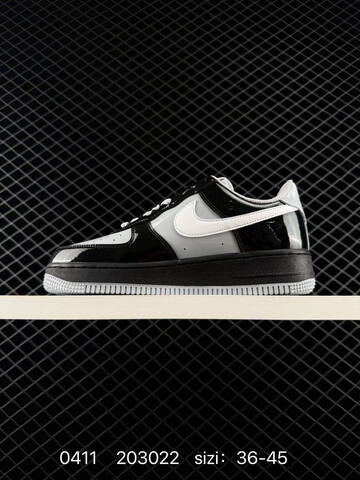 Nike Air Force 1 07 Black Wolf Grey White EU 36-45 Lifestyle Unisex BS-72165