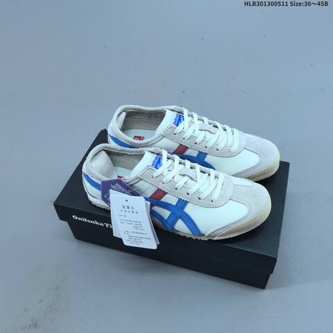 Onitsuka Tiger Mexico 66 NM White Blue Red EU 36-45 Sneaker Casual Sneakers - Unisex BS-68846