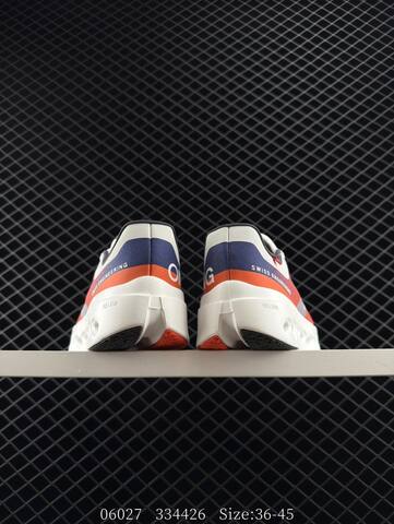 On Cloudsurfer Next Coral Orange White Black Navy EU 36-45 Running Shoe Running Sneakers - Unisex (BS-85544)