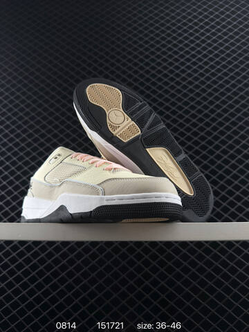 Jordan Flight Court Navy Blue White Beige EU 36-46 Basketball Shoe - Unisex (BS-80918)