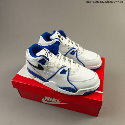 Nike Air Flight 89 White Purple Teal EU 36-45 Basketball - Unisex (BS-63291)